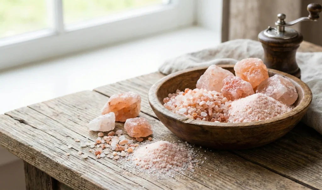 Garam Himalaya sebagai salah satu bahan utama pembuatan kecap Wowin