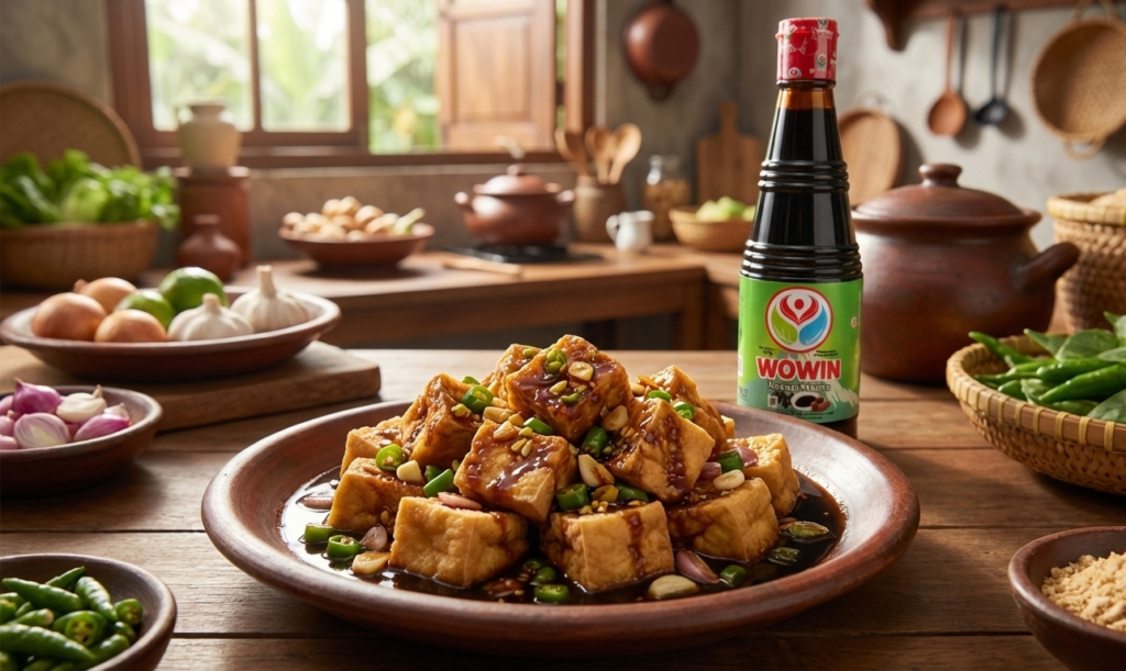 Resep Tahu gejrot Cirebon dengan kecap Wowin