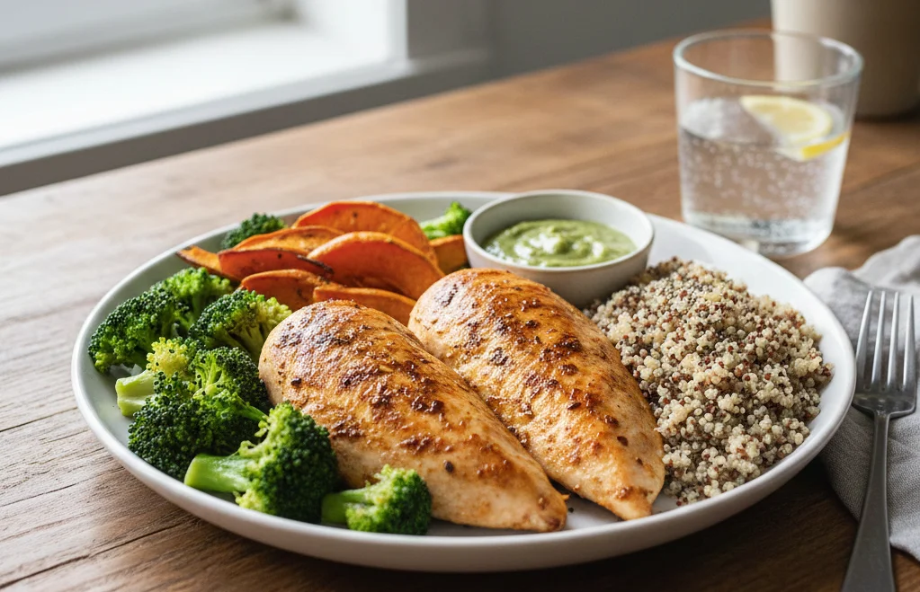 Makanan rendah kalori dada ayam