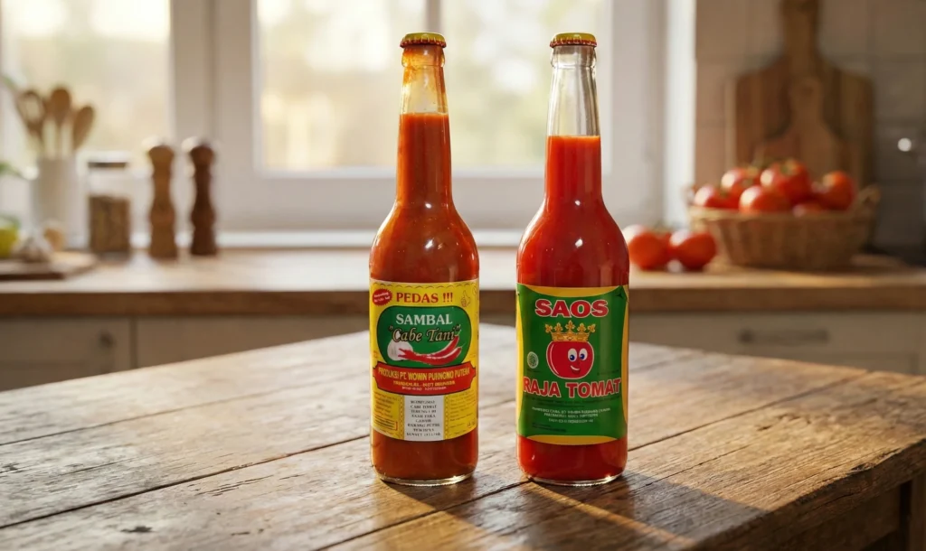 Saos untuk Frozen Food Raja Tomat dan Sambal Cabe Tani