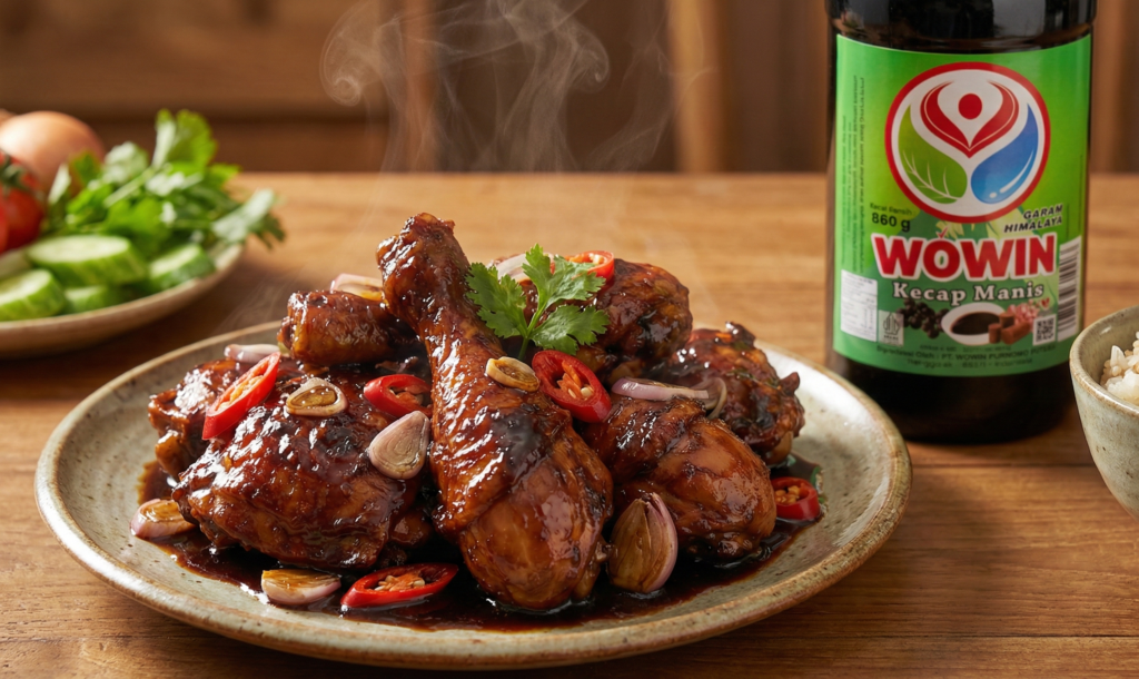 Ayam bakar kecap manis pedas ala Wowin