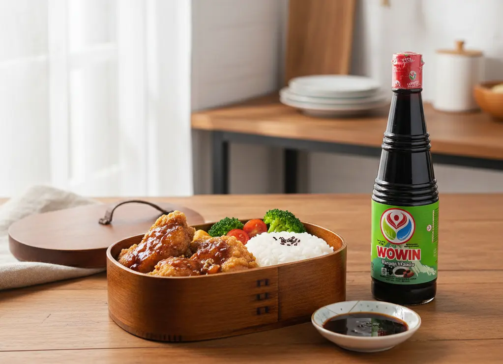 Ayam goreng mentega dengan kecap Wowin jadi salah satu menu bekal anti basi