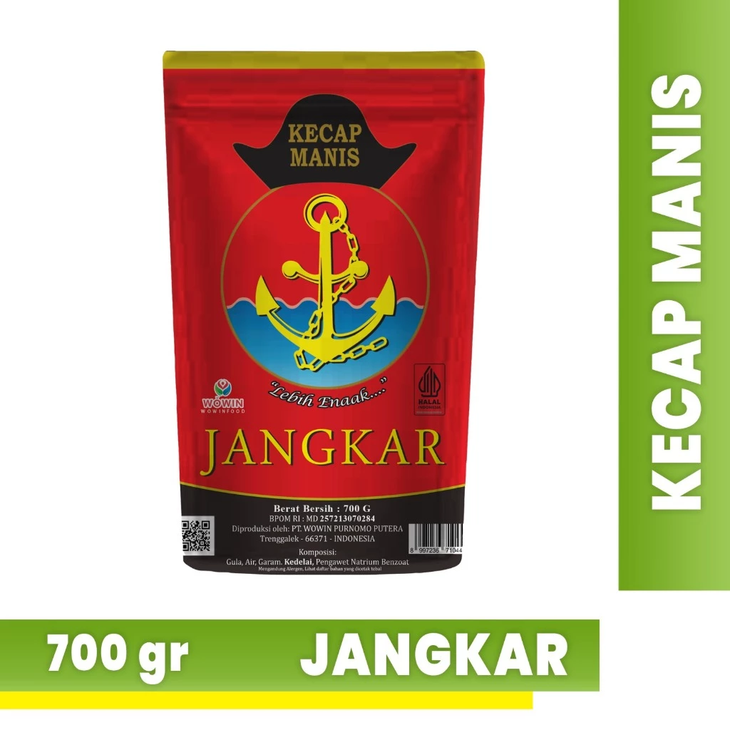 Kecap Manis Jangkar Pouch Refill 700gr