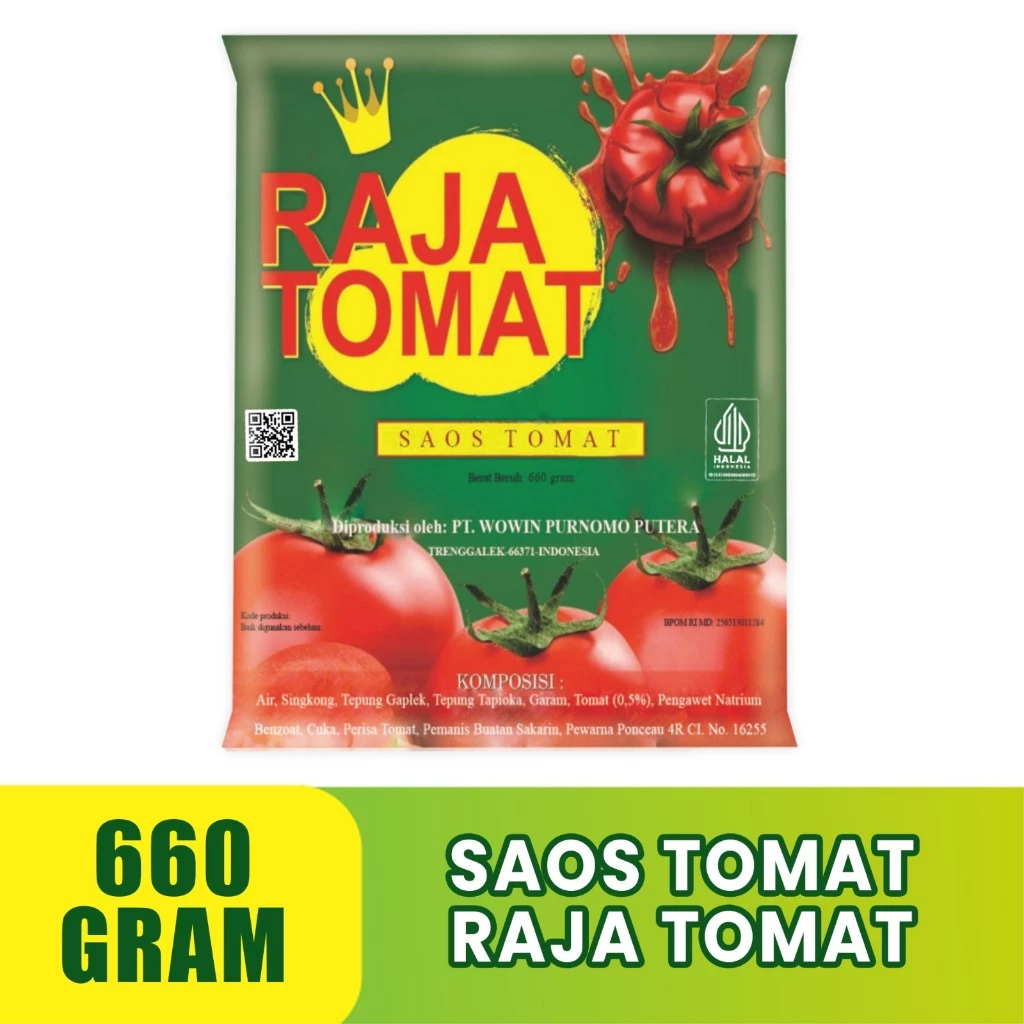 Saus Raja Tomat 660gram