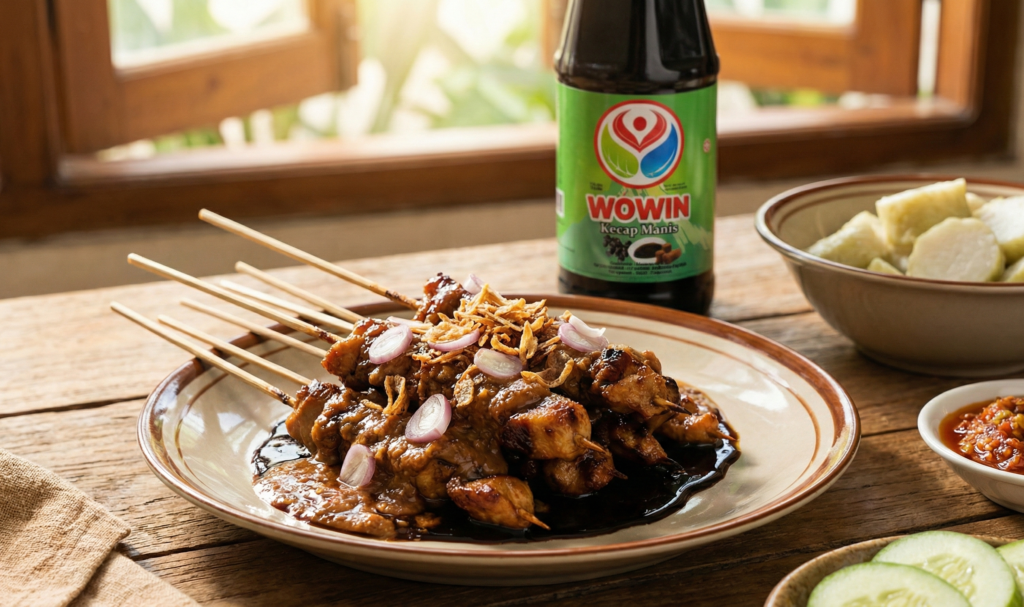 Sate ayam Madura asli