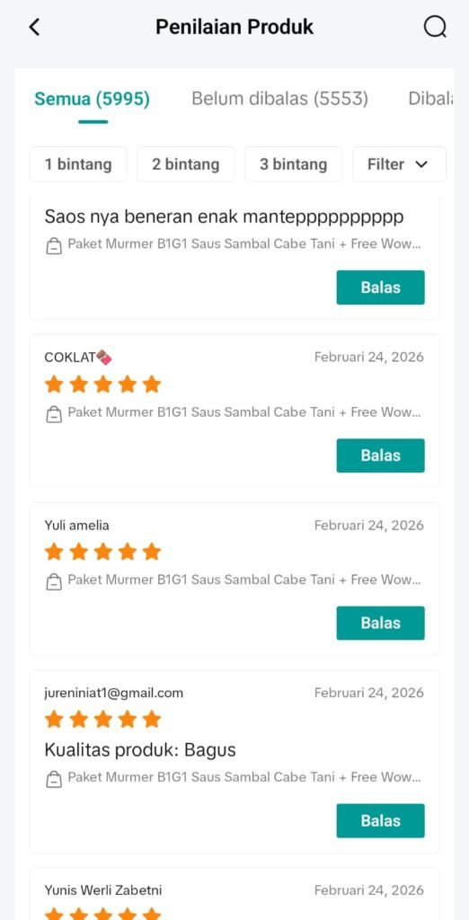 Review Produk Wowin di Tiktok 3
