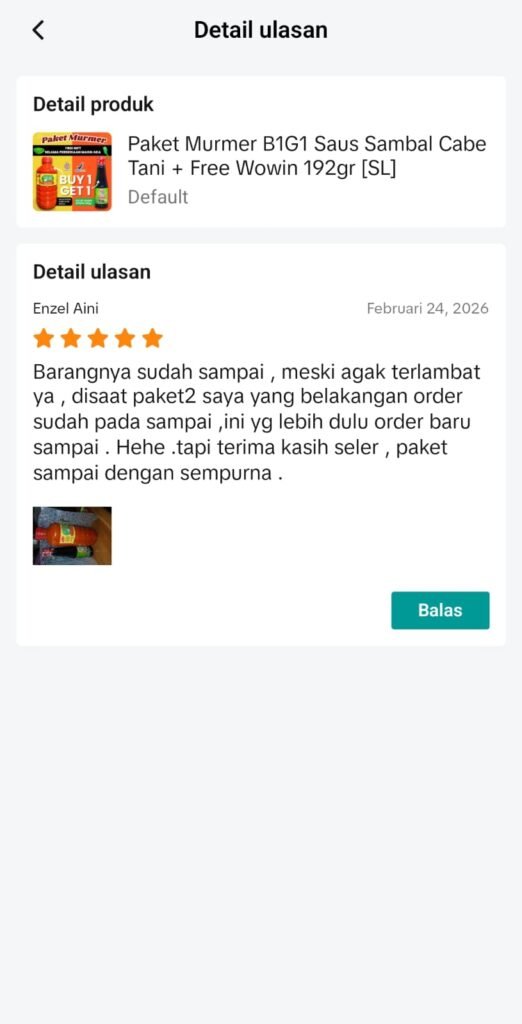 Review Produk Wowin di Tiktok 9