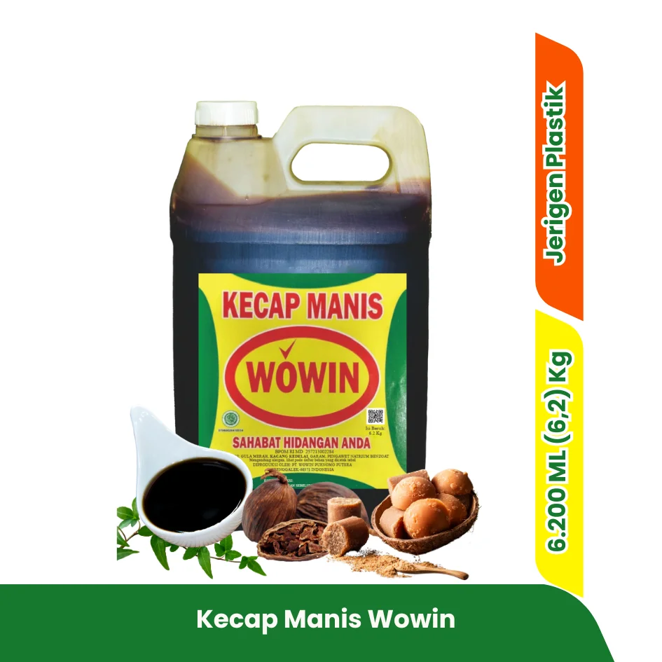 Wowin Kecap Manis 6,2kg Jirigen
