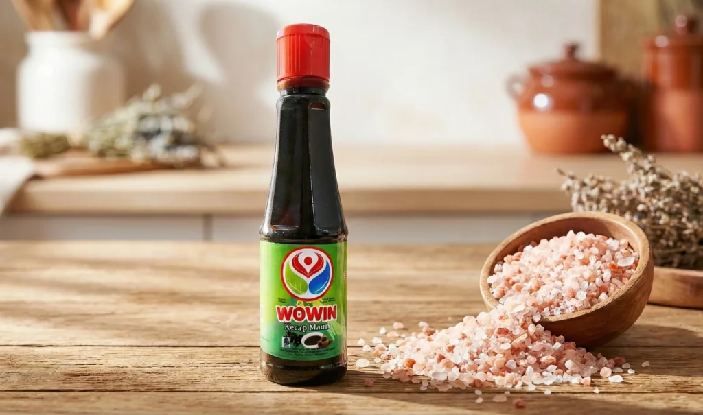 Wowin kecap pertama yang memakai garam Himalaya