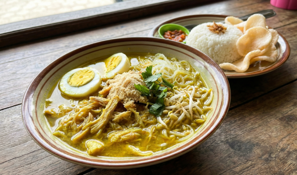Soto Lamongan kuliner kebanggaan khas Jawa Timur