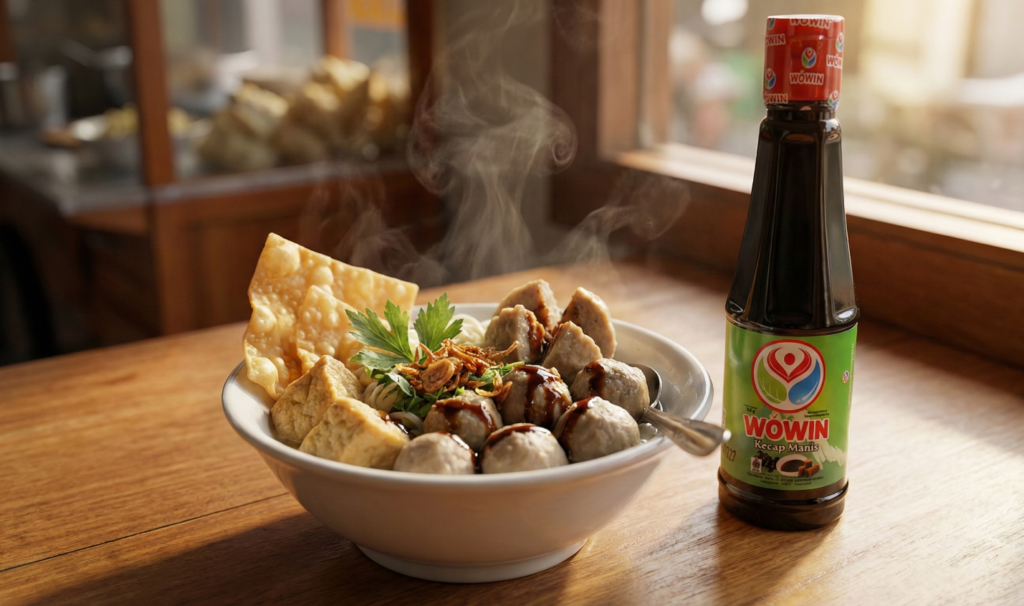 Kecap untuk Bakso yang Paling Pas adalah Wowin