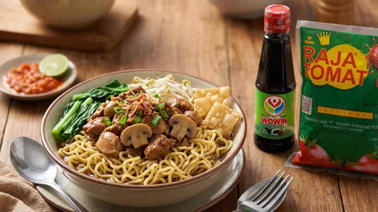 Bakmi Ayam Jamur ala Wowin