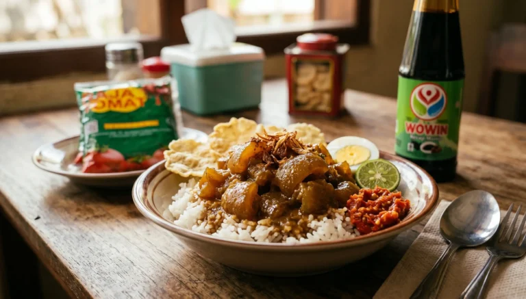 Nasi Kikil Ala Wowin Food