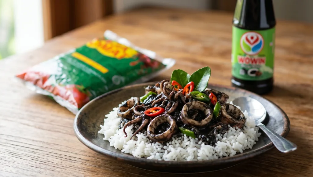 Balakutak Sotong khas Cirebon