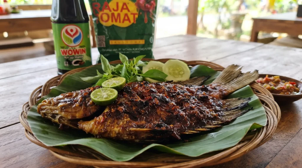 Ikan Gurame Bakar Sunda ala Wowin