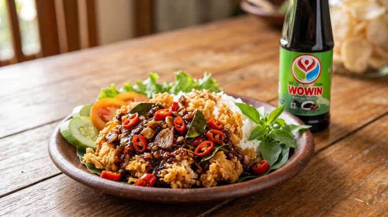 Ayam Geprek Sambal Kecap ala Wowin Fod