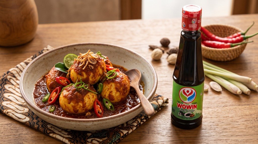 Telur Bumbu Bali ala Wowin