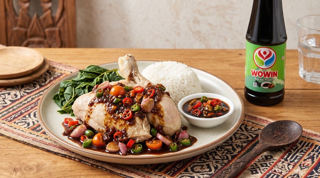 Resep Ayam Pop Sambal Kecap Khas Minang Daging Juicy ala Wowin Food