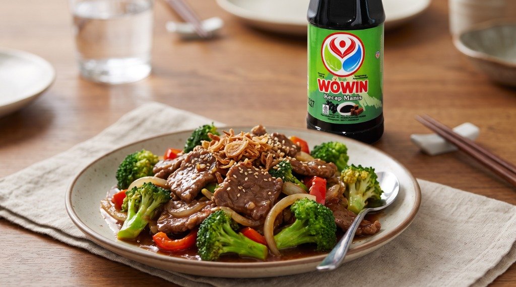 Resep Cah Brokoli Sapi Daging Super Empuk ala Wowin Food