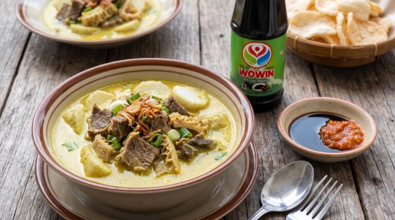 Resep Empal Gentong Cirebon Kuah Rempah Medok Gurih ala Wowin Food