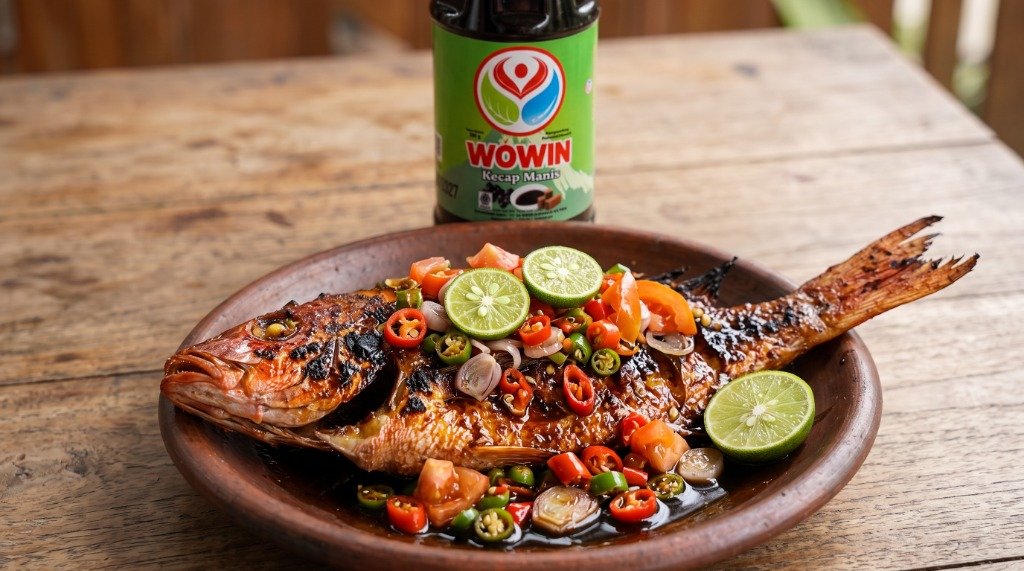 Resep Ikan Bakar Sambal Colo-Colo Kecap Segar Gurih ala Wowin Food