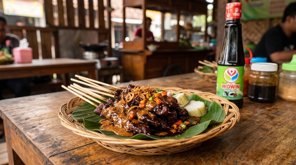 Resep Sate Kalong Khas Cirebon Olahan Kerbau Manis Gurih ala Wowin Food