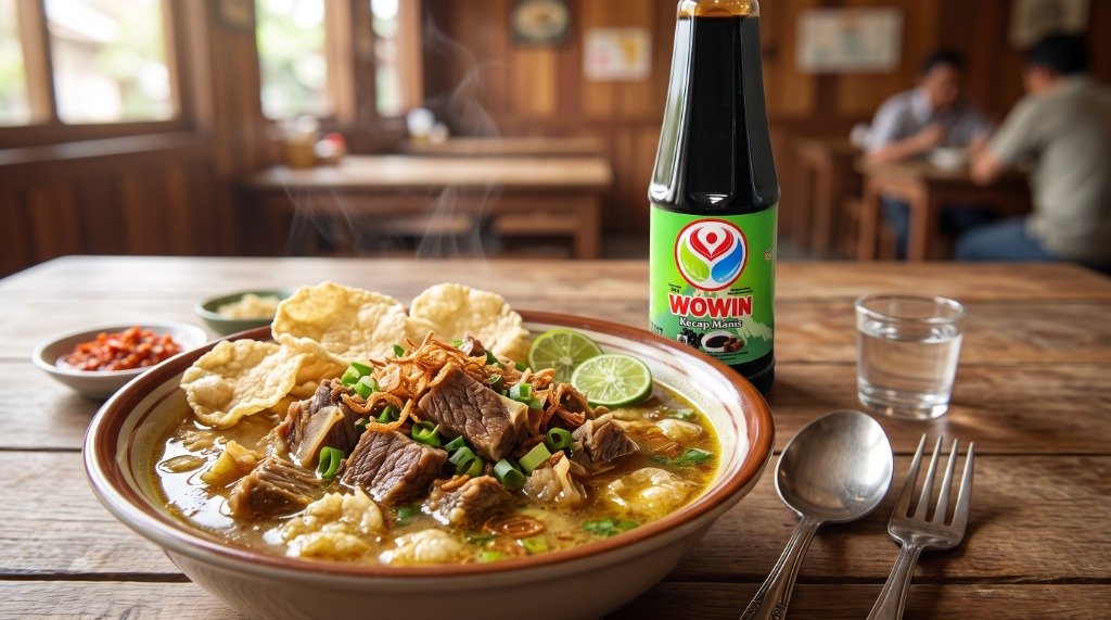 Resep Soto Tangkar Betawi Iga Sapi Kuah Medok ala Wowin Food