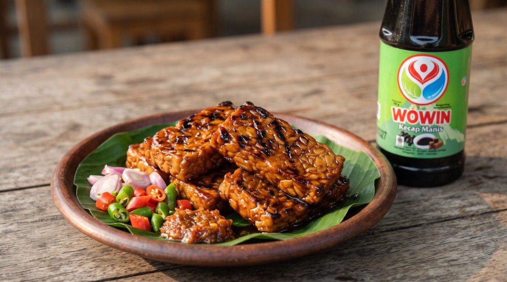 Resep Tempe Bacem Bakar Khas Jogja Sensasi Karamel Legit ala Wowin Food