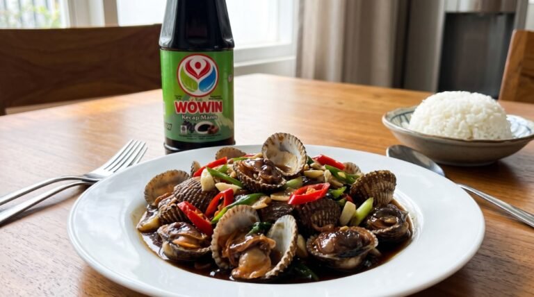 Resep Tumis Kerang Dara Saus Tiram Anti Amis Gurih ala Wowin Food