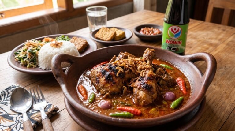 Resep Ayam Lodho Manis Pedas Trenggalek ala Wowin Food