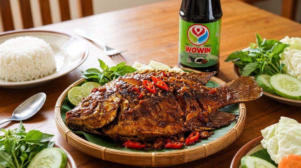 Resep Ikan Bakar Bumbu Rujak Manis Pedas Gurih ala Wowin Food
