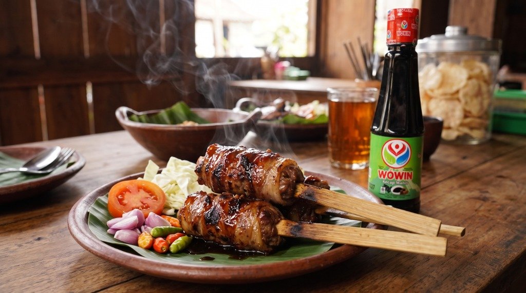 Resep Sate Buntel Kambing Solo Bumbu Medok Lumer ala Wowin Food