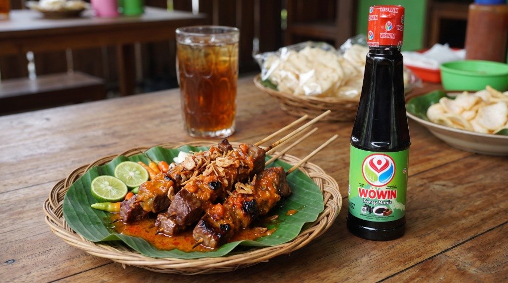 Resep Sate Komoh Pasuruan Bumbu Medok Daging Sapi Empuk ala Wowin Food