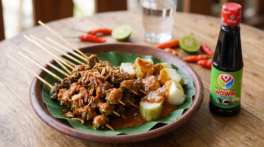 Resep Sate Lokan Pesisir Selatan Kuah Rempah Kental Gurih ala Wowin Food