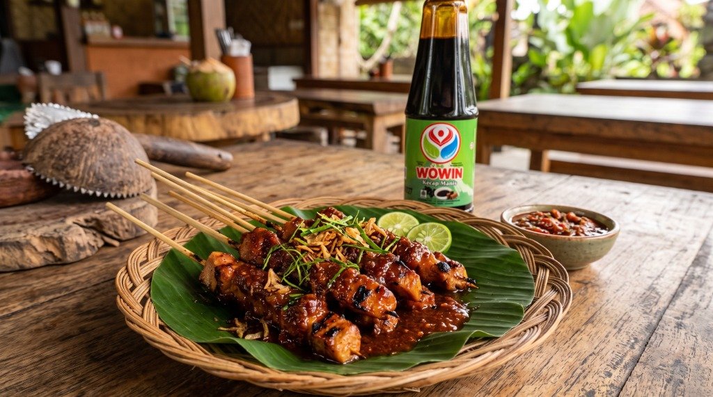 Resep Sate Plecing Manis Khas Bali Pedas Legit ala Wowin Food
