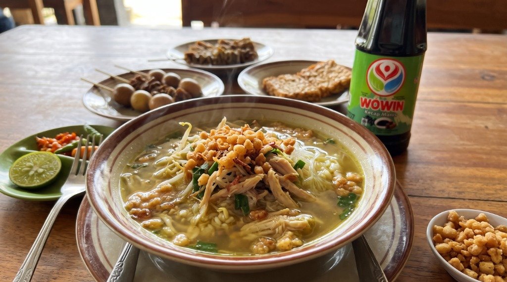 Resep Soto Klethuk Khas Blora Kuah Segar Gurih ala Wowin Food