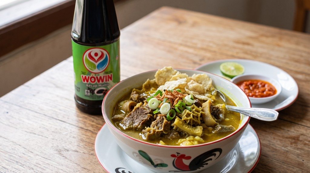 Resep Soto Kuning Bogor Kuah Santan Medok ala Wowin Food