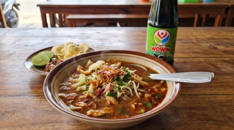 Resep Soto Tauto Ayam Pekalongan Kuah Tauco Rempah ala Wowin Food