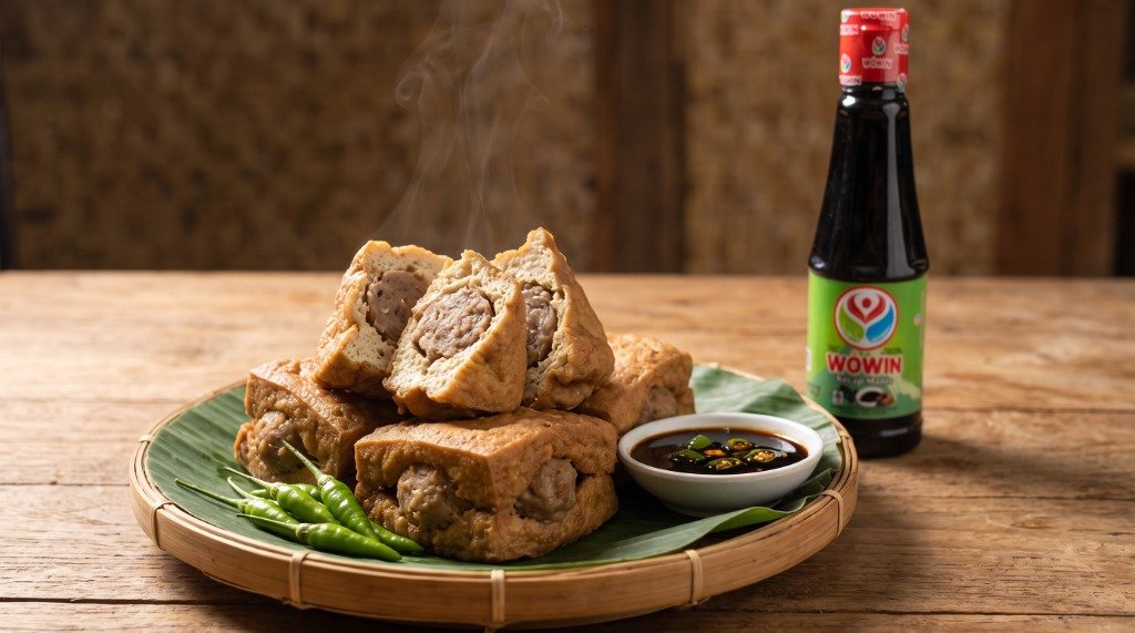 Resep Tahu Bakso Ungaran Kenyal Daging Full ala Wowin Food