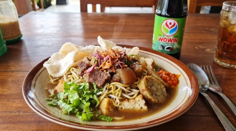 Resep Tahu Campur Kalasan Jogja Kuah Kaldu Gurih ala Wowin Food